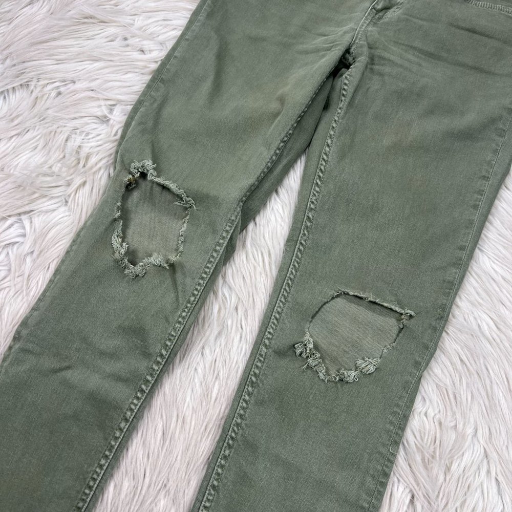 Free People High Rise Busted Skinny Jeans - Picture 4 of 10